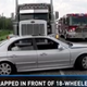 A screenshot from KHOU 11 News’ on-site coverage of the crash.